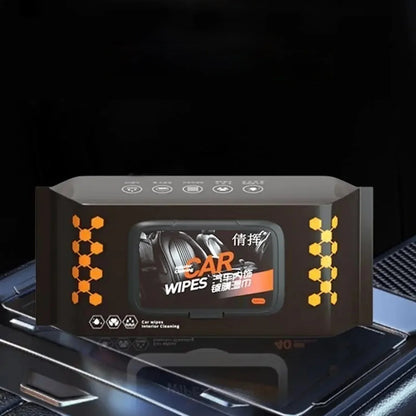 15349 Car Interior Cleaning Wet wipes (80 Pcs Set)