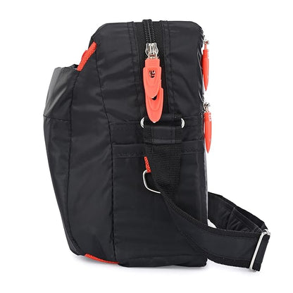3965 Men's and Women's Polyester Sling Crossbody Bag 8X3X7Inches