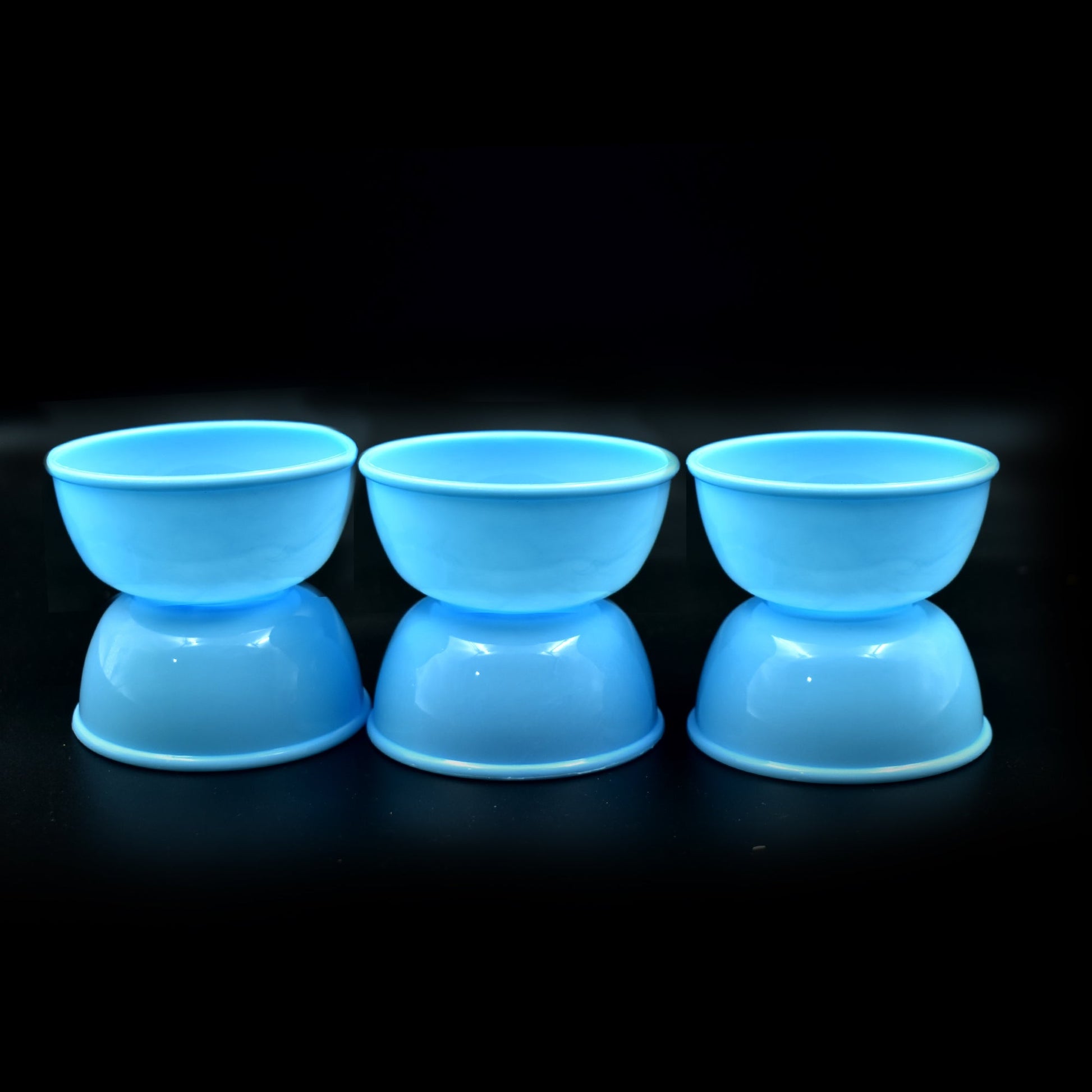 2425 Small Plastic Bowl Set, Microwave Safe Unbreakable, Set of 6 - DeoDap
