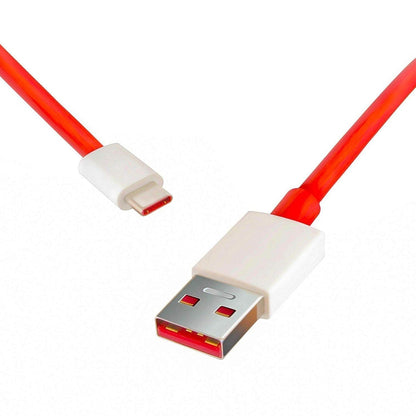 TM0285 Unique Type C Dash Charging USB Data Cable - 1 Meter ( RED )