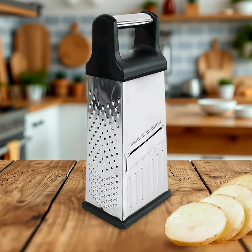 11554 Apex 5-in-1 Master Stainless Steel Multipurpose Slicer and Grater