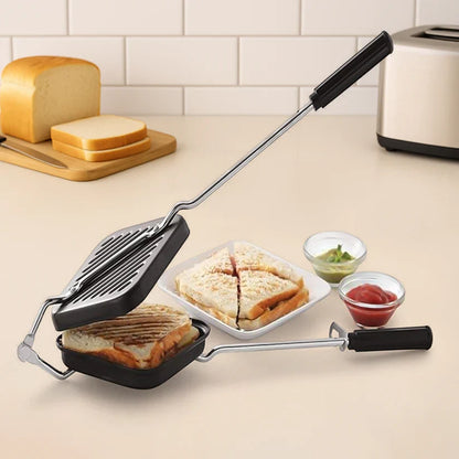 11682 Apex Heavy Gauge Aluminium Grill Sandwich Toaster