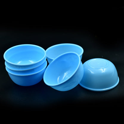2425 Small Plastic Bowl Set, Microwave Safe Unbreakable, Set of 6 - DeoDap
