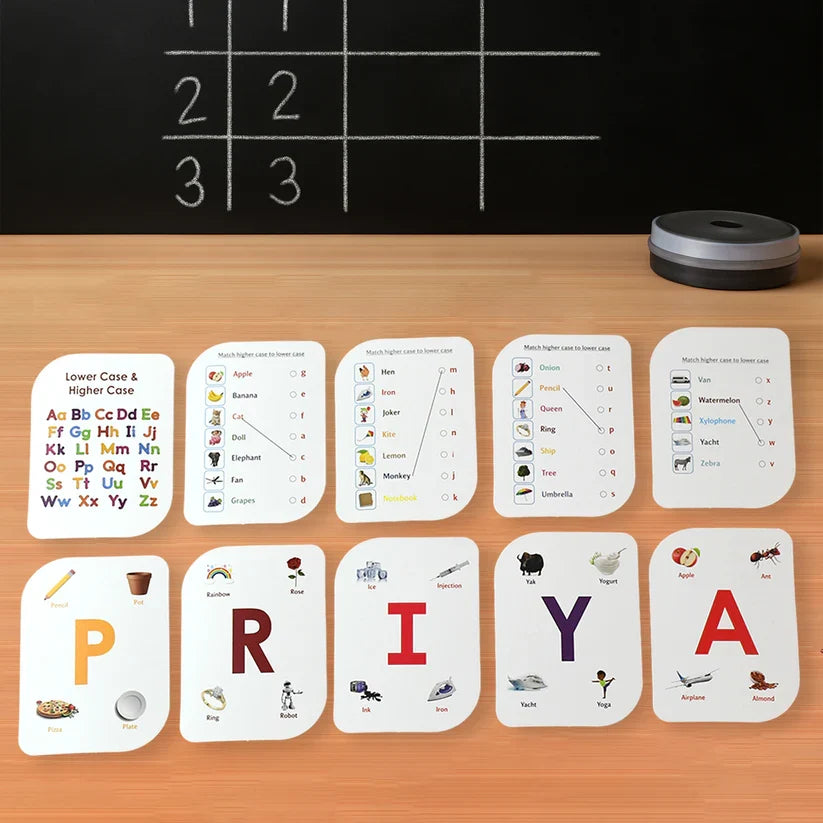 19147 Kidkraft Early Learner 32-Piece Alphabet Flash Cards Set