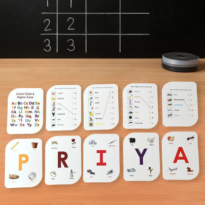 19147 Kidkraft Early Learner 32-Piece Alphabet Flash Cards Set