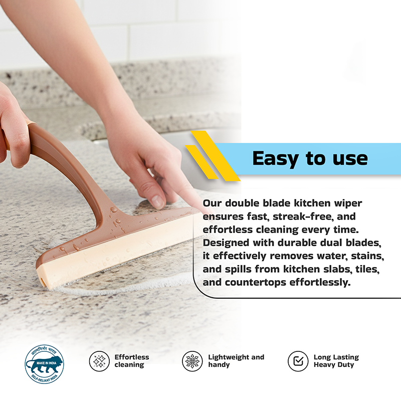 A06671 Wondra Antibacterial Kitchen Wiper with Double Blade