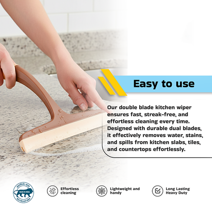 A06671 Wondra Antibacterial Kitchen Wiper with Double Blade