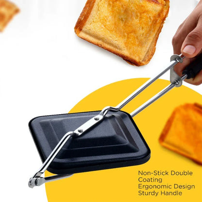 11681 Apex Regular Non-Stick Flame-Based Sandwich Toaster