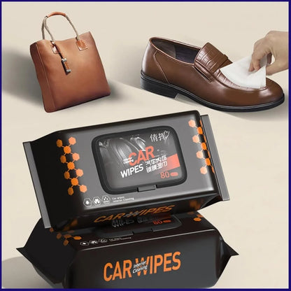 15349 Car Interior Cleaning Wet wipes (80 Pcs Set)
