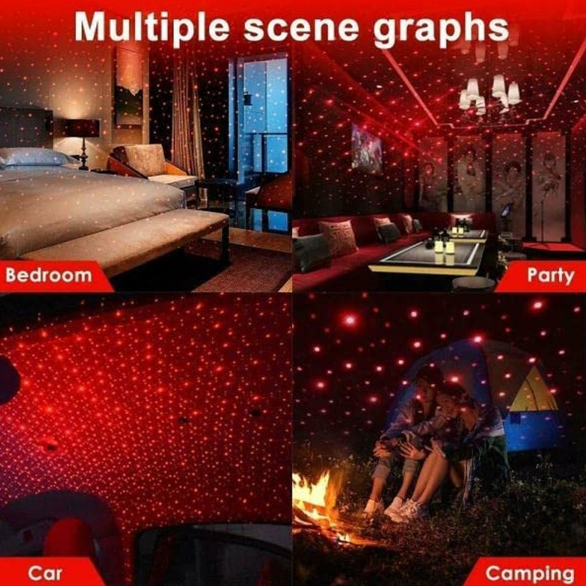 7396 Laser Micro Projector Ambient Roof Usb Light