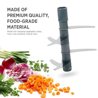AM7688 2in1 Press Vegetable Choppers for Kitchen (1100 ML)