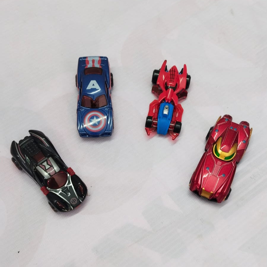AM5187 Infinity War Alloy Metal Car Set Pack Of 4 (LIMITED EDITION)