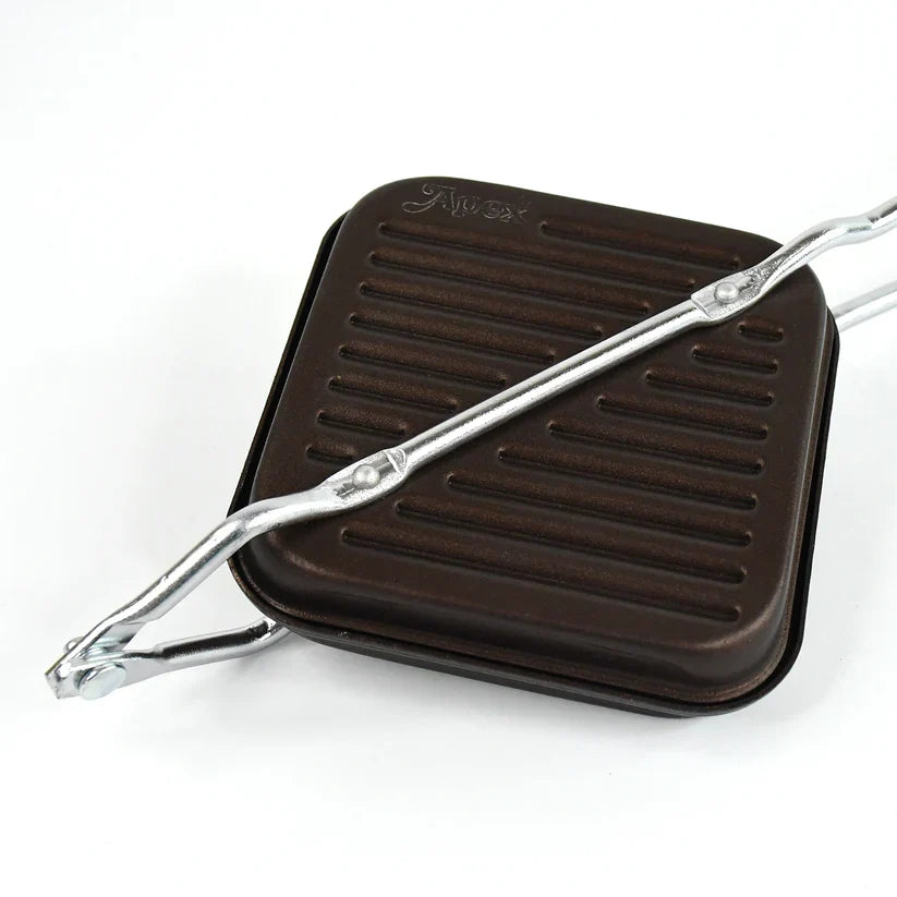 11682 Apex Heavy Gauge Aluminium Grill Sandwich Toaster