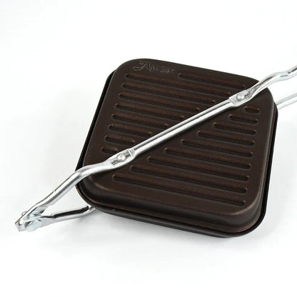 11682 Apex Heavy Gauge Aluminium Grill Sandwich Toaster