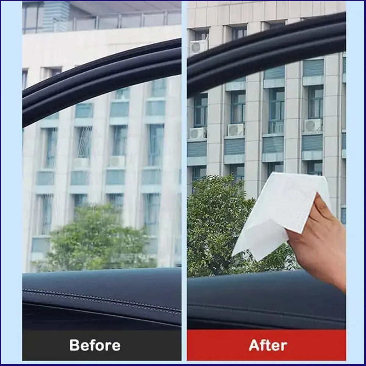 15349 Car Interior Cleaning Wet wipes (80 Pcs Set)