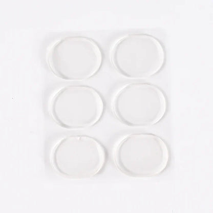 8496 Silicone Shoe Insoles Pads, Mat Silicone Heel Pads (1 Pair)