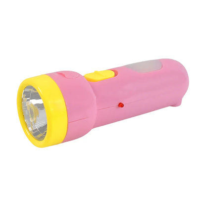 15231 2-in-1 Rechargeable Small Handy LED Torchlight for Home, Outdoor, Tracking (1 Pc)