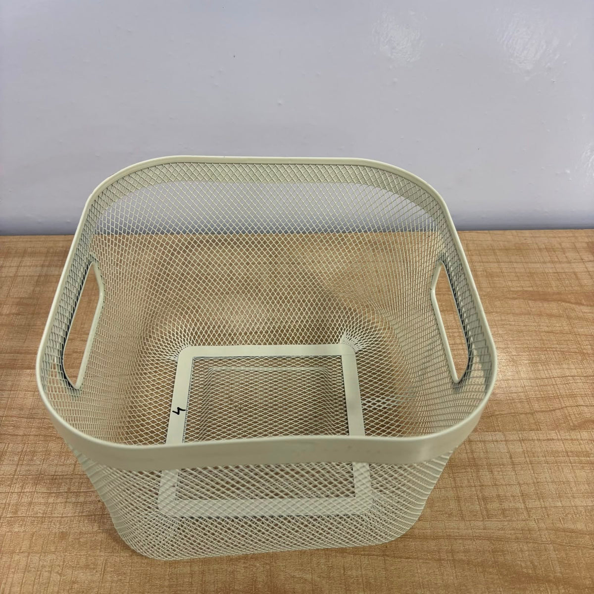 A07060 9.5inch Metal Mesh Storage Basket with Dual Handles
