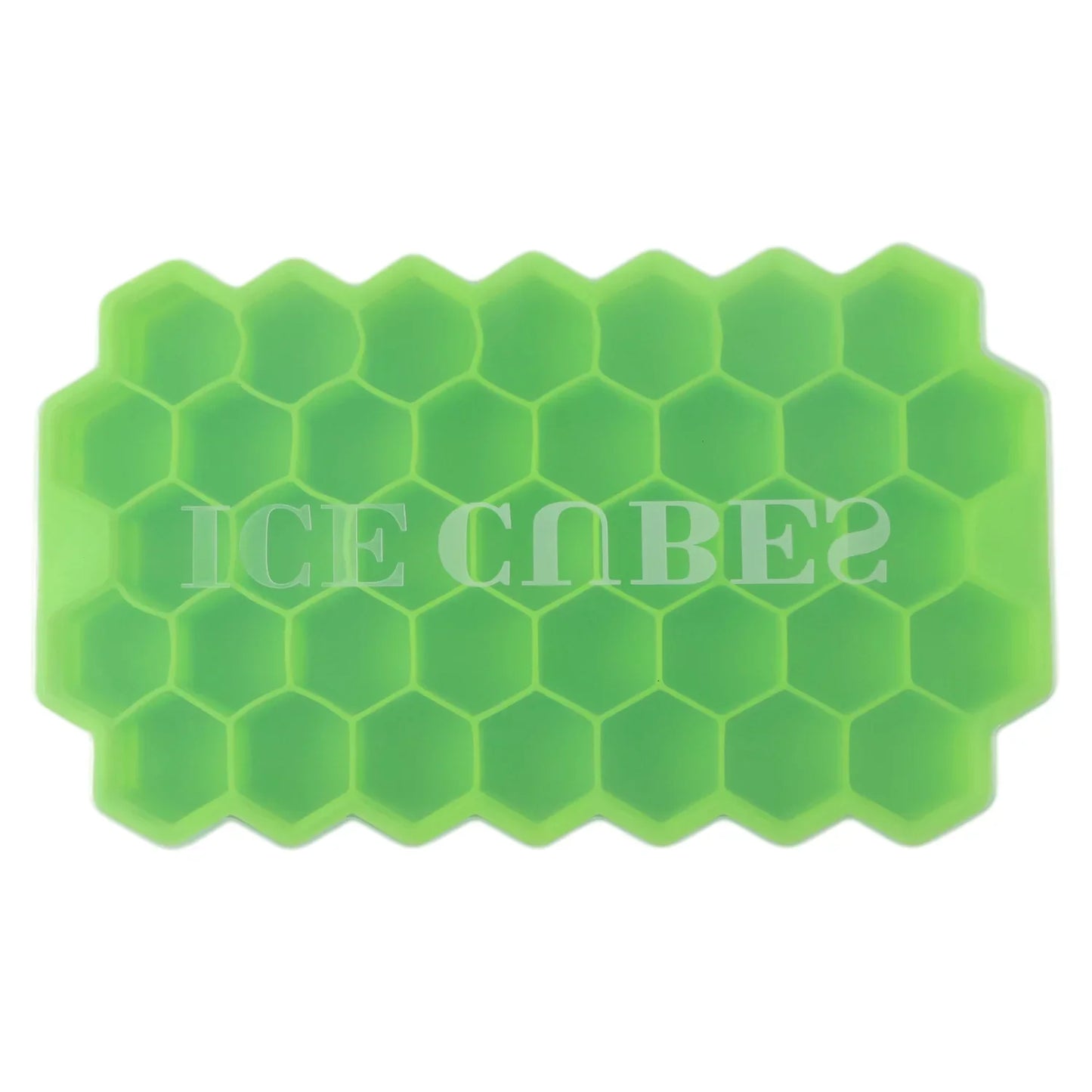 AM7693 Flexible Honeycomb Silicone Ice Cube Tray - 37 Cavity Hexagon Mold