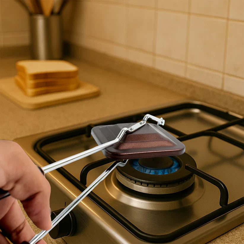 11681 Apex Regular Non-Stick Flame-Based Sandwich Toaster