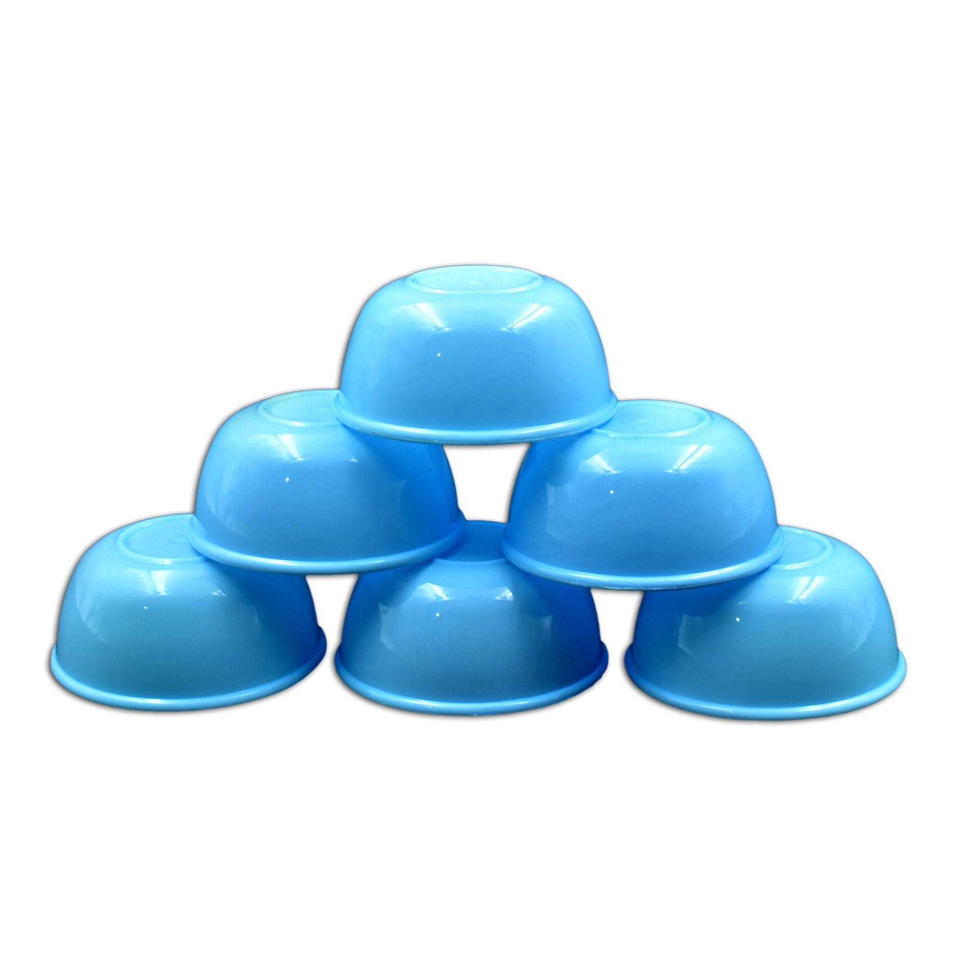 2425 Small Plastic Bowl Set, Microwave Safe Unbreakable, Set of 6 - DeoDap