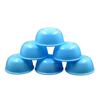 2425 Small Plastic Bowl Set, Microwave Safe Unbreakable, Set of 6 - DeoDap