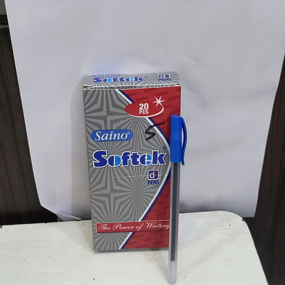 AM5499 Saino Softek Pens | 20 Pens | Blue Ink