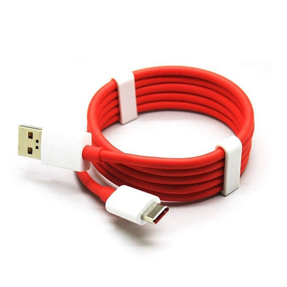 TM0285 Unique Type C Dash Charging USB Data Cable - 1 Meter ( RED )