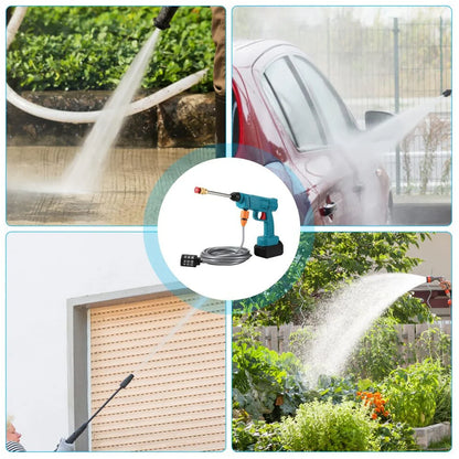 16008 88VF Car Washer Gun Wireless High Pressure Washer Water Spray Gun (1 Set)