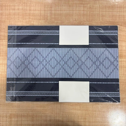 A07057 MMT-TS4 6-Piece Woven Table Mat Set (30x45cm) – Assorted Colors