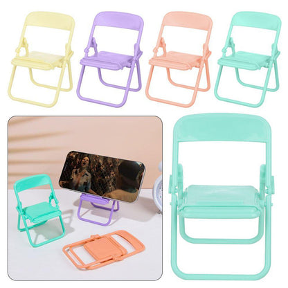 4797 1 Pc Chair Mobile Stand used in all kinds of household and official purposes as a stand and holder for mobiles and smartphones etc. freeshipping - DeoDap
