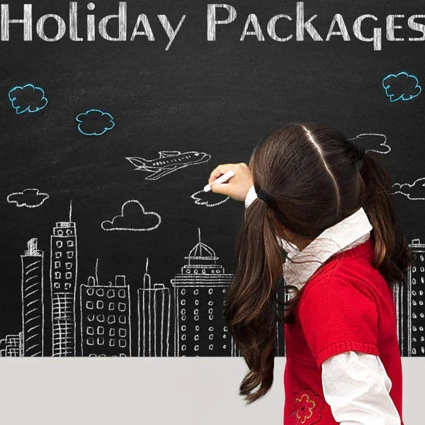 3382 Blackboard Erasable Wall Sticker Chalkboard Sticker Removable Blackboard Wall Stickers Mural for Kids Room