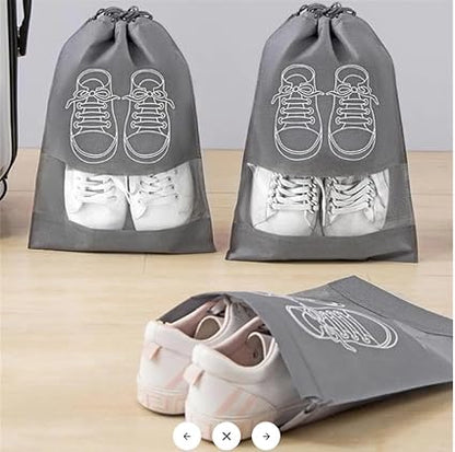 8827 Travel Essentials Shoe Bags for Men and Women (44x32cm) - Pack Of 1pc