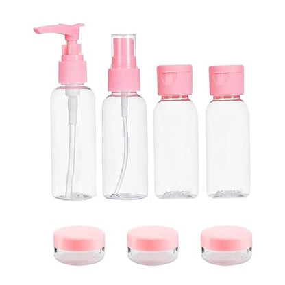 3075 Leak Proof Travel Bottles Kit Set Of 7Pcs