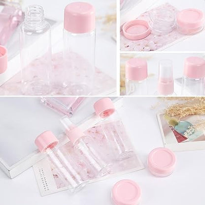 3075 Leak Proof Travel Bottles Kit Set Of 7Pcs