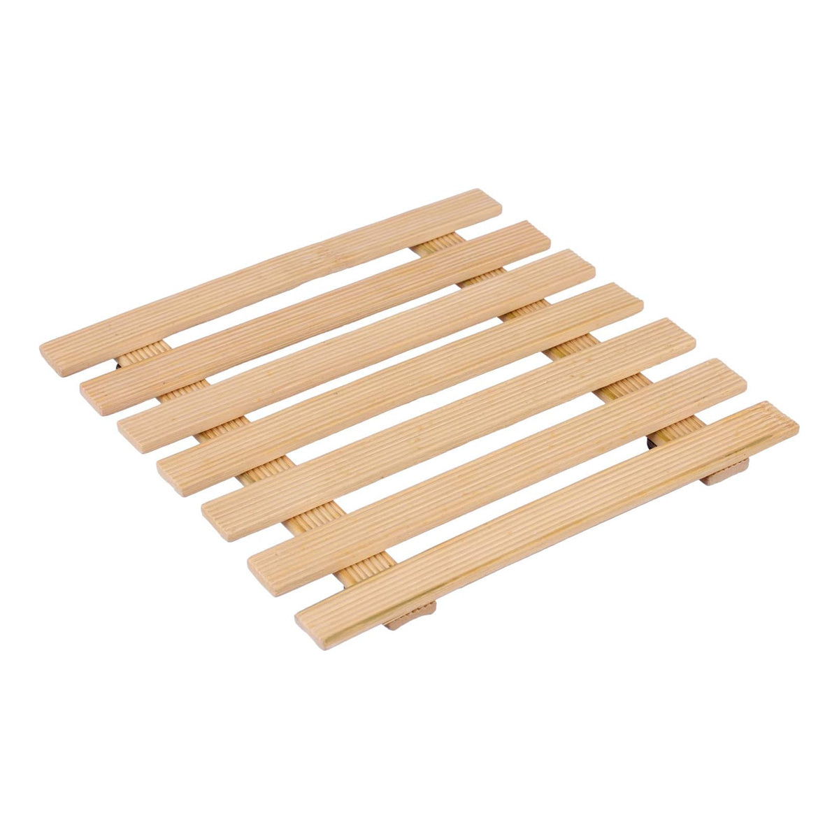 AM5727 Multi-Design Wooden Heat Insulation Place Mat Non-Slip Anti-Scalding Table Pad - (Pack of 1pc)