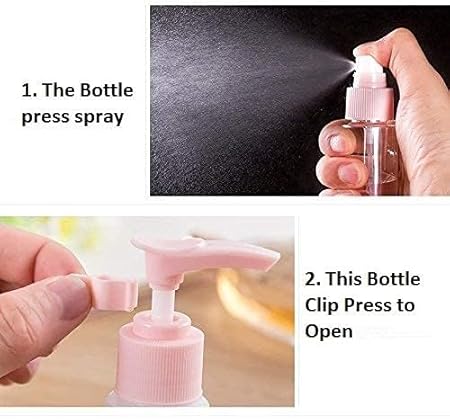 3075 Leak Proof Travel Bottles Kit Set Of 7Pcs