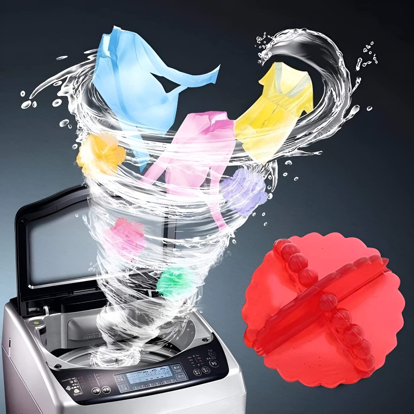 AM7756 Laundry Washing Ball, Wash Without Detergent (6pcs)