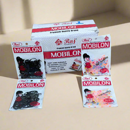 AM5001 Mobilon-Nylon Premium Quality Rubber Band (Multicolor)