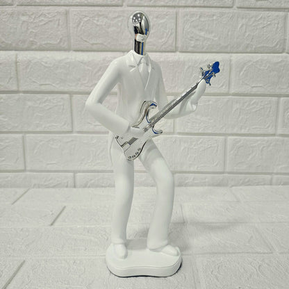 AM6132 Modern Guitarist Sculpture – Stylish Musician Figurine for Home & Office Decor