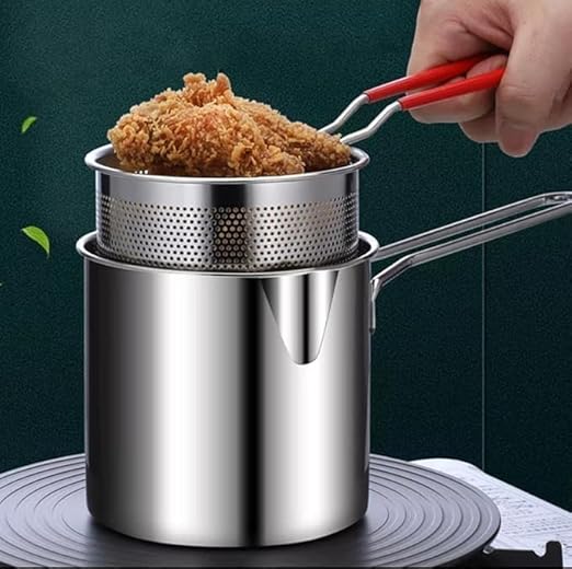 12026 Stainless Steel Deep Frying Pot