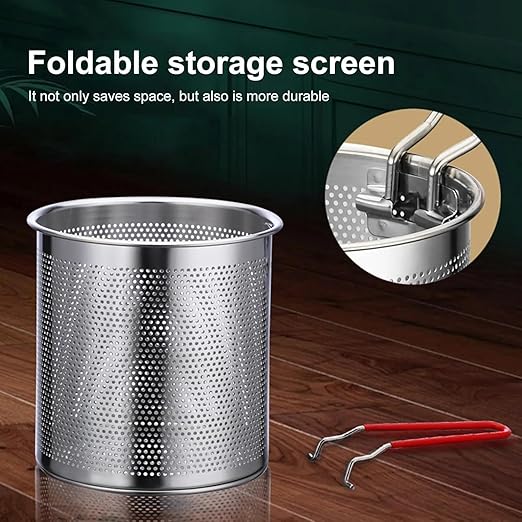 12026 Stainless Steel Deep Frying Pot
