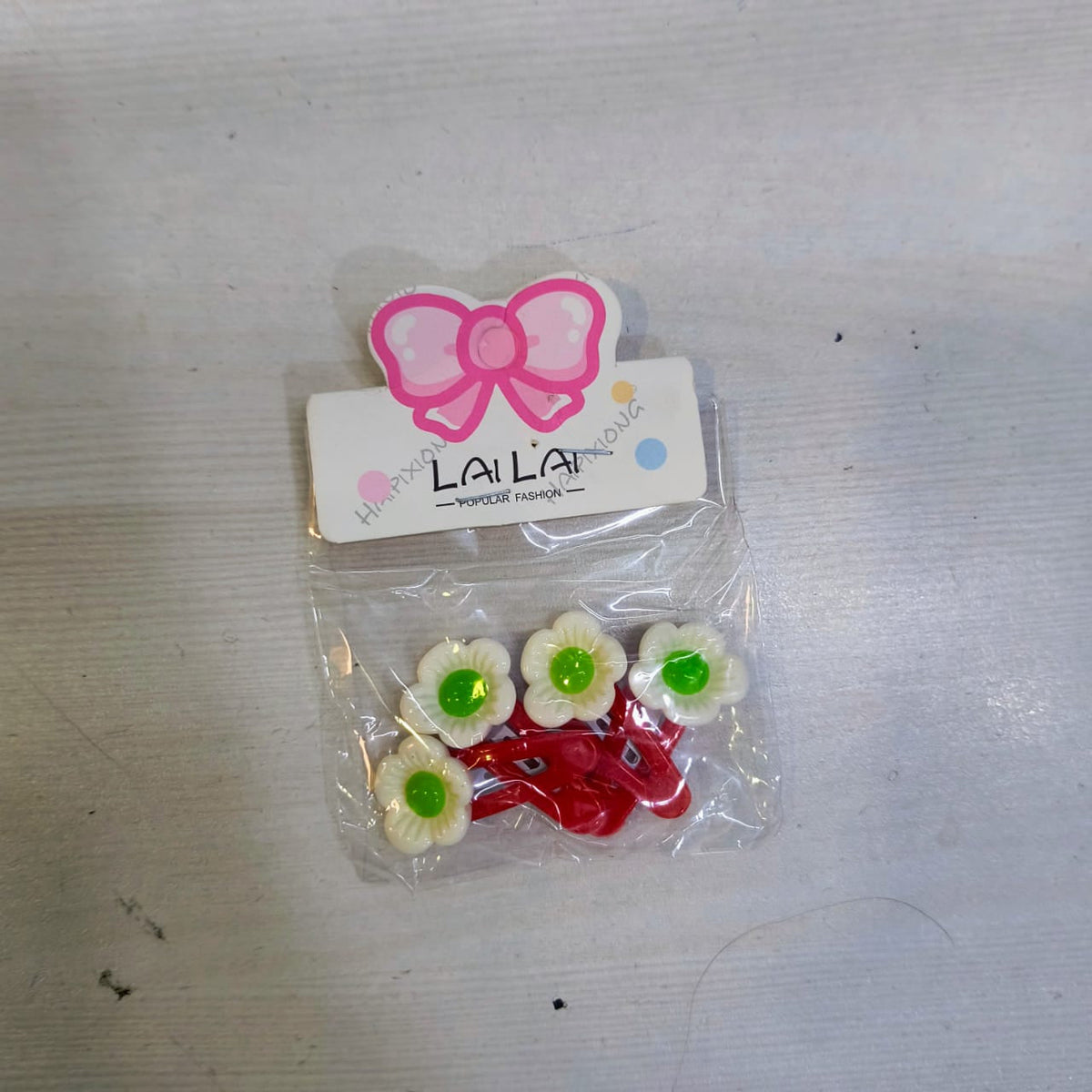 AM1276 Beautiful Mini Multipal Shape Hair Clutcher Hair Claw Clips for Baby Girls - 4pcs