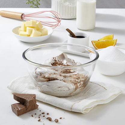 AM3784 CELLO Ornella Glass Mixing Bowl 1000ml Without Lid