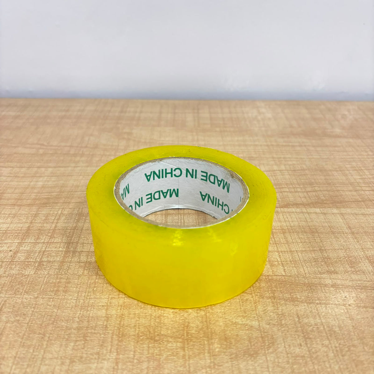 A07061 TP-150 Heavy-Duty Packing Tape (150 M, Clear Yellow)