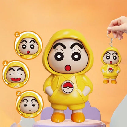 AM5588 Face Changing Doll Toy with Keyring (1 Pc / Mix Color)