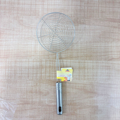 AM6471 Stainless Steel Strainer Deep Fry Jhara for Frying - 14inch