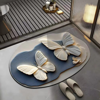 AM7110 Flower Fusion 5D Floor Mat
