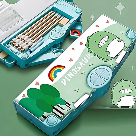 0052 Multifunctional Pencil Box for Kids (Magnetic, Pop-Up)