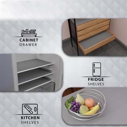 AM7249 Multipurpose Anti-Slip Bathroom Kitchen Cabinet Roll - 45cmx1.25mtr